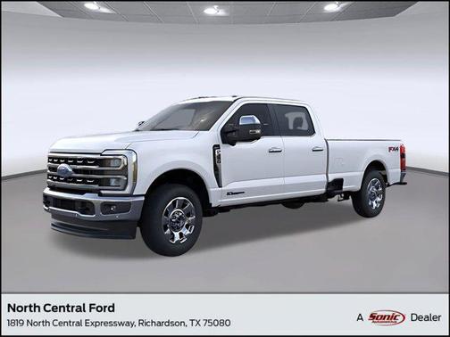 Star White Metallic Tri-Coat 2026 Ford F-350 Lariat Truck