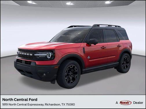 Ruby Red Metallic Tinted Clearcoat 2025 Ford Bronco Sport Outer Banks SUV