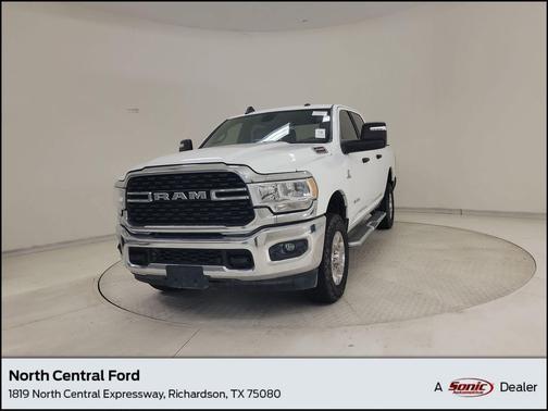 Bright White Clearcoat 2024 RAM 2500 Big Horn Crew Cab 4x4 6'4' Box