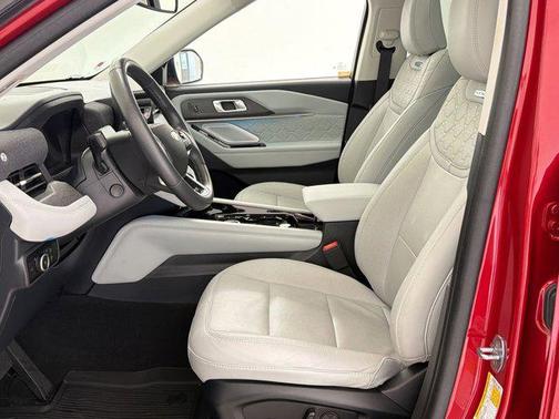 Rapid Red Metallic Tinted Clearcoat 2025 Ford Explorer Platinum