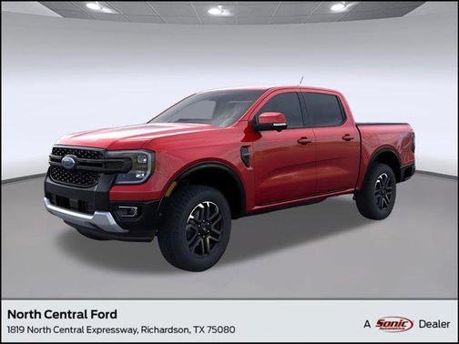Ruby Red Metallic Tinted Clearcoat 2025 Ford Ranger LARIAT Truck