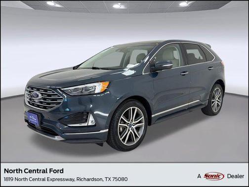 Baltic Sea Green Metallic 2019 Ford Edge Titanium