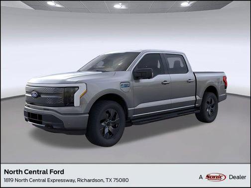 Carbonized Gray Metallic 2025 Ford F-150 Lightning Flash Truck