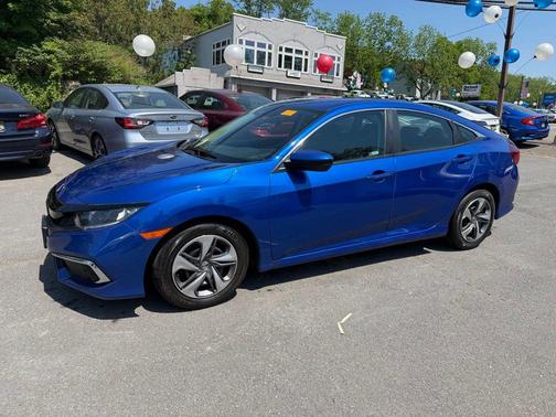 Blue 2019 Honda Civic LX