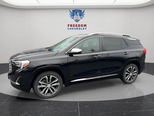 Ebony Twilight Metallic 2018 GMC Terrain Denali