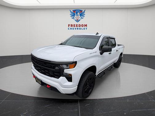 Summit White 2023 Chevrolet Silverado 1500 Custom