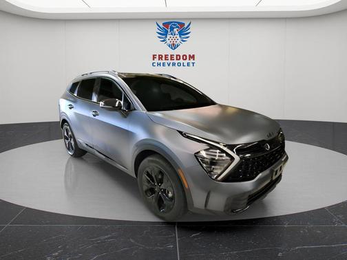 Shadow Matte Gray 2025 Kia Sportage Plug-In Hybrid X-Line