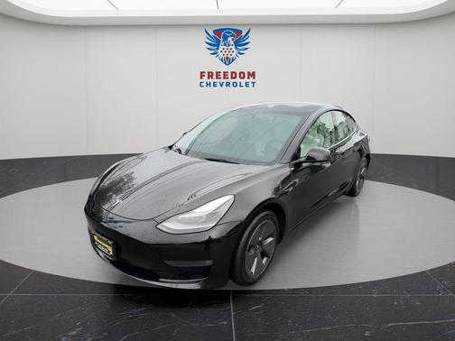 Solid Black 2023 Tesla Model 3 Long Range