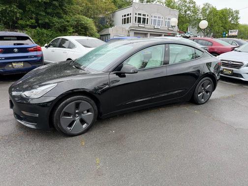 Solid Black 2023 Tesla Model 3 Long Range