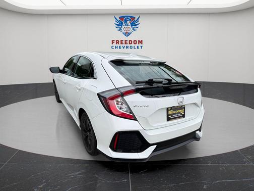 White 2019 Honda Civic EX