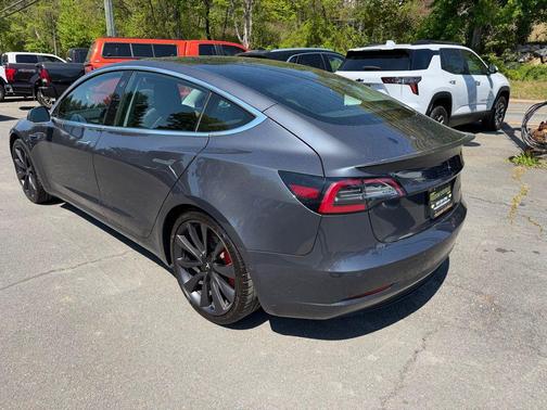 Gray 2020 Tesla Model 3 Performance