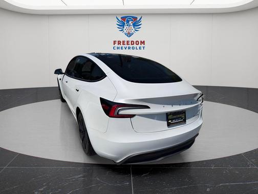 Pearl White Multi-Coat 2025 Tesla Model 3 Long Range