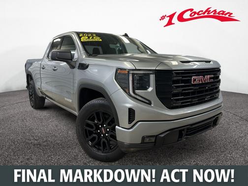 Sterling Metallic 2023 GMC Sierra 1500 Elevation