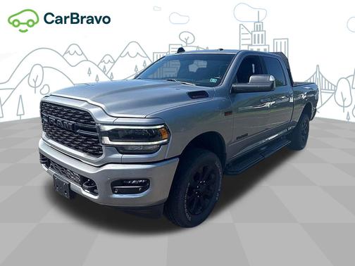 Billet Silver Metallic Clearcoat 2022 RAM 2500 Big Horn Crew Cab 4x4 6'4 Box
