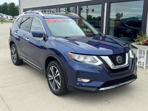 Caspian Blue 2018 Nissan Rogue SL