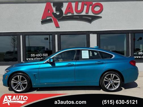 Blue 2018 BMW 430 Gran Coupe i xDrive