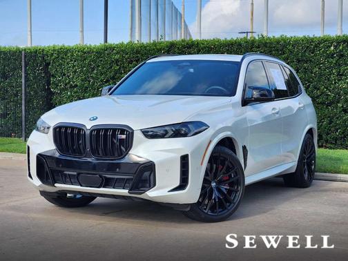 Mineral White Metallic 2025 BMW X5 M60i