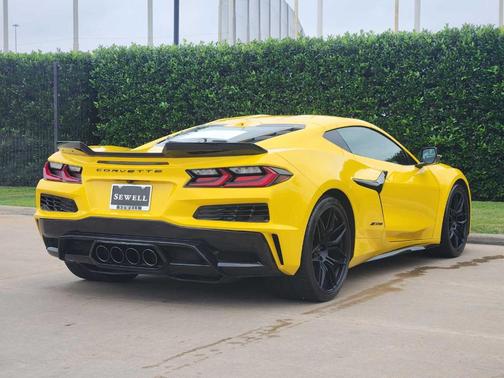 Yellow 2025 Chevrolet Corvette Z06