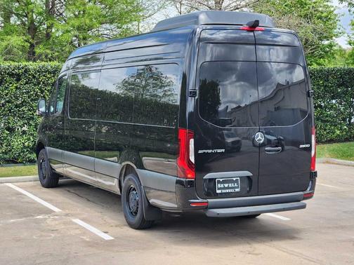 Obsidian Black Metallic 2026 Mercedes-Benz Sprinter 2500 High Roof