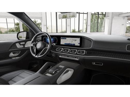 Obsidian Black Metallic 2026 Mercedes-Benz GLS 580 Base 4MATIC