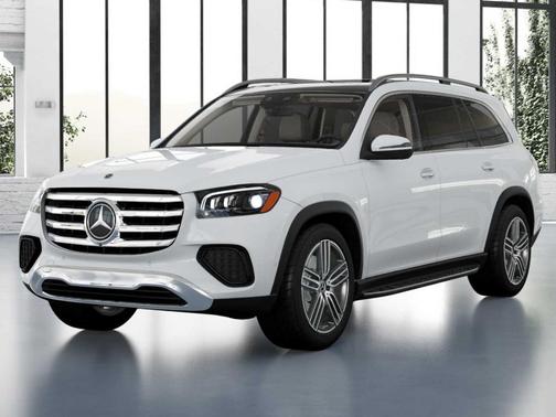 Polar White 2026 Mercedes-Benz GLS 450 4MATIC