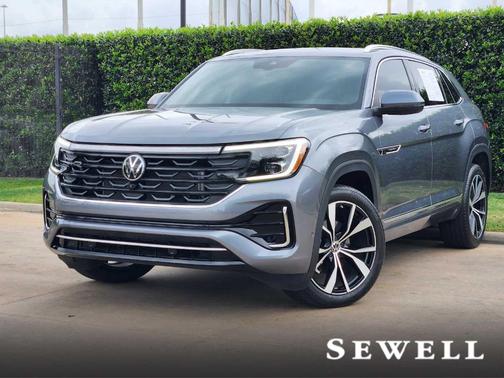 Platinum Gray Metallic 2024 Volkswagen Atlas Cross Sport 2.0T SEL Premium R-Line