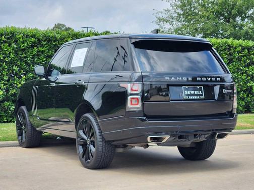 Santorini Black 2021 Land Rover Range Rover SVAutobiography Dyn Black