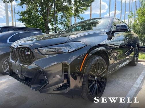Black Sapphire Metallic 2025 BMW X6 M60i