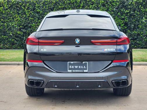 Black Sapphire Metallic 2025 BMW X6 M60i