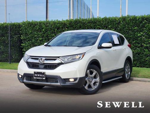 White Diamond Pearl 2018 Honda CR-V EX-L