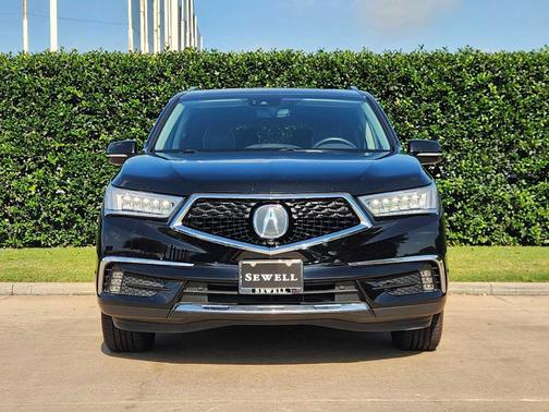 Crystal Black Pearl 2017 Acura MDX 3.5L w/Advance Package