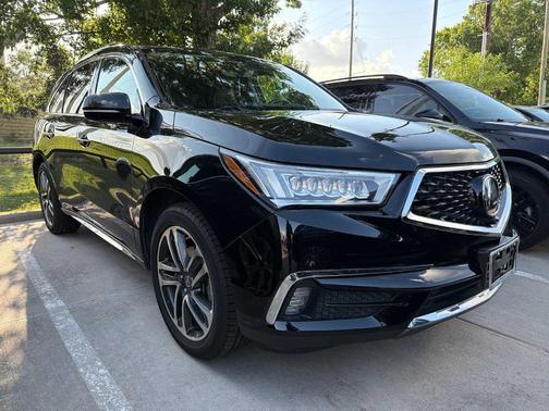 Crystal Black Pearl 2017 Acura MDX 3.5L w/Advance Package