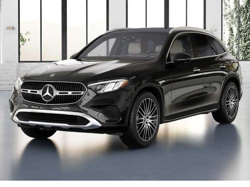 Obsidian Black Metallic 2026 Mercedes-Benz GLC 300 Base 4MATIC
