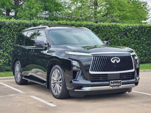 Diamond Black 2025 INFINITI QX80 SENSORY