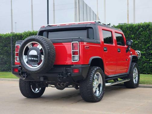 Victory Red 2005 Hummer H2 SUT