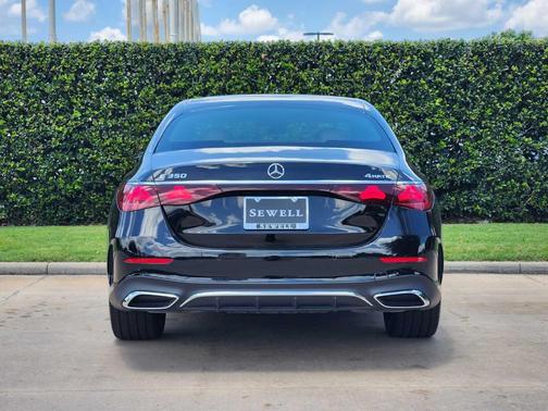 Black 2024 Mercedes-Benz E-Class E 350 4MATIC