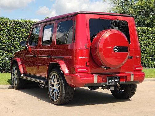 MANUFAKTUR Cardinal Red Metallic 2025 Mercedes-Benz AMG G 63 4MATIC
