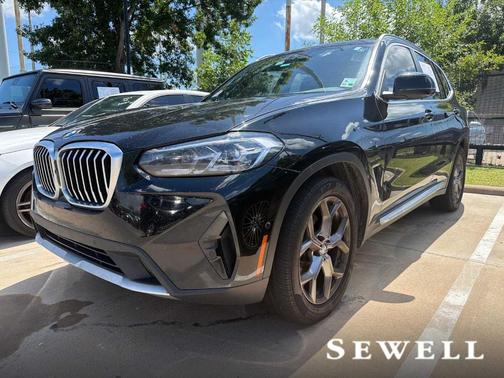 Jet Black 2022 BMW X3 sDrive30i