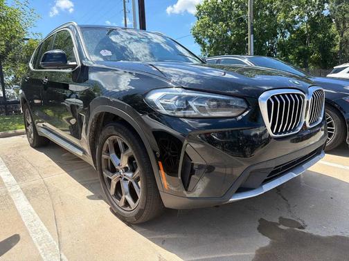 Jet Black 2022 BMW X3 sDrive30i