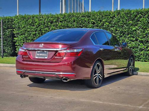 San Marino Red 2017 Honda Accord Sport