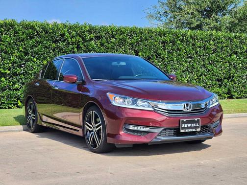 San Marino Red 2017 Honda Accord Sport