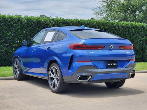 Riverside Blue Metallic 2020 BMW X6 M50i