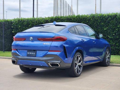 Riverside Blue Metallic 2020 BMW X6 M50i