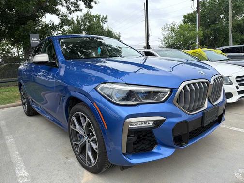 Riverside Blue Metallic 2020 BMW X6 M50i