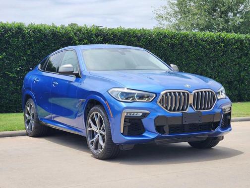 Riverside Blue Metallic 2020 BMW X6 M50i