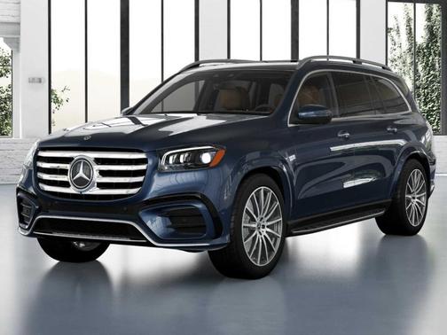 Twilight Blue Metallic 2026 Mercedes-Benz GLS 450 4MATIC
