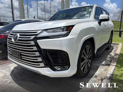 Eminent White Pearl 2025 Lexus LX 600 Luxury
