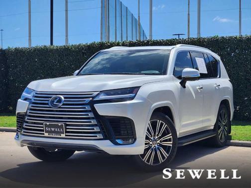Eminent White Pearl 2025 Lexus LX 600 Luxury