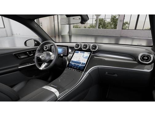 Graphite Gray Metallic 2026 Mercedes-Benz GLC 300 Base
