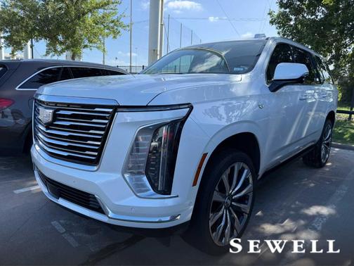 Crystal White Tri-Coat 2025 Cadillac Escalade Premium Luxury Platinum